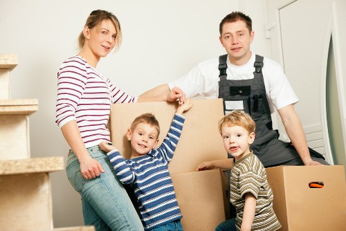 Removal team helping with a local home move in Anerley