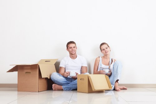 Flat removals support with stairs and access planning in Anerley