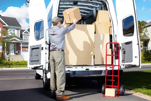 Commercial removals preparation for a business move in Anerley