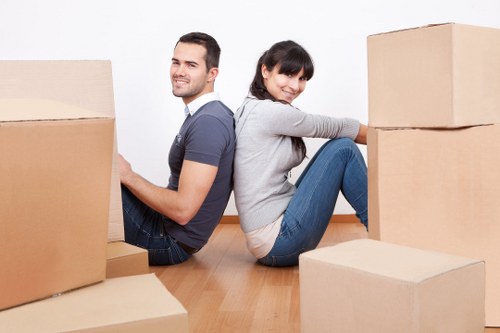 Professional moving truck service for local property moves in Anerley